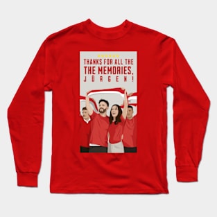 Thanks for all the memories Jurgen LFC Klopp Long Sleeve T-Shirt